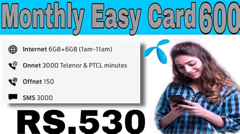 telenor smart card 600|All Usage Offers .